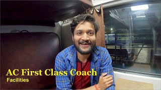 AC First Class Coach Look AC First Class Coach Review  AC First Class Journey by Indian Railway [upl. by Refinneg]