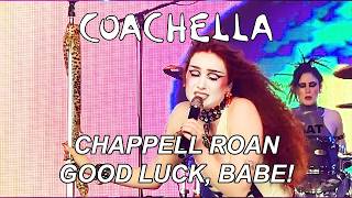 💥 CHAPPELL ROAN  Good Luck Babe at Coachella 2024 fancam in 4K 🦄 chappellroan coachella2024 [upl. by Blase]