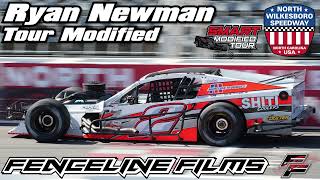 Ryan Newman Smart Modified Tour North Wilksboro Speedway 2024 [upl. by Xenia]