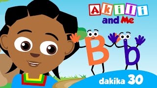 Alfabeti na Herufi kwa Kiswahili na Kiingereza Part 1  LEARN THE SWAHILI ALPHABET  Akili and Me [upl. by Dovev]