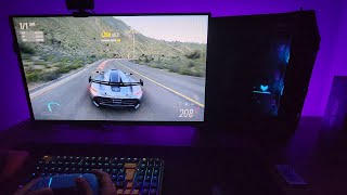 FORZA HORIZON 5 RTX 4070 TI 12GB  AORUS FO27Q2 QD OLED  POV [upl. by Anifur840]