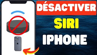 Comment Désactiver Siri Sur iPhone 2024  Empêcher Siri découter [upl. by Guerin]