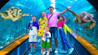 Семейный День в SeaWorld [upl. by Chuch]