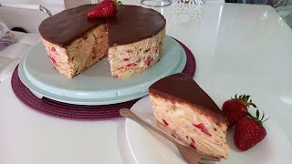 Torta od jagoda za 5 minuta Bez mikserakuhanja i pečenjaStrawberry cake [upl. by Airom513]