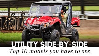 10 Best Utility SideBySides and Recreational UTVs for Work and Play [upl. by Iridissa]