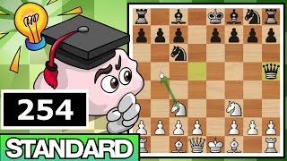 Standard Chess 254 IM Bartholomew vs TOuchlighter Scandinavian Defense [upl. by Ytineres]