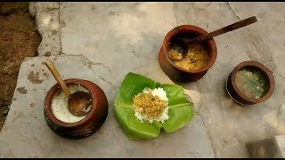 manpaanai samayal recipes  sorakkai kootu  lemon rasam recipe in tamil  மண் பாண்ட சமையல் [upl. by Alyar]