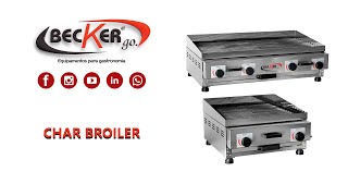 CHAR BROILER BECKER EQUIPAMENTOS [upl. by Pierrette983]