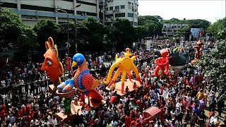 Bangladesh celebrates Bengali New Year [upl. by Patman]