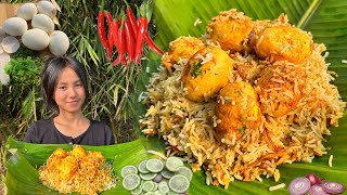 Egg Biryani  Anda Biryani recipe  Easy Egg Biryani recipe  Village Style Anda Biryani [upl. by Baker]