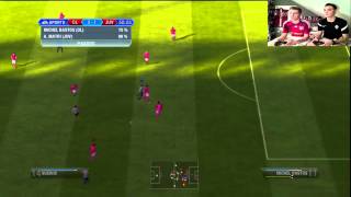 FACE DUAL COMMENTARY sur FIFA12 LYONJUVENTUS [upl. by Neisa]