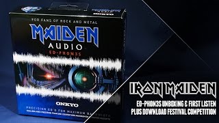 Maiden Audio EdPh0n3s unboxing with Andy Copping [upl. by Anytsirk]