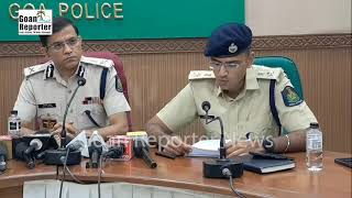 Goan Reporter JOBS SCAM ISSUE No Political Involvement Press Conf by DGP Alok Kumar amp others [upl. by Harding294]