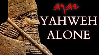 How did Yahweh Become God  The Origins of Monotheism [upl. by Yenaj]