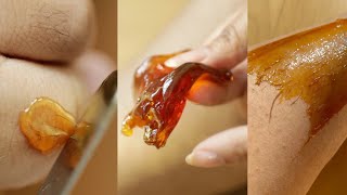 DIY SUGAR WAX for BEGINNERS  3 Sugars 3 Ways [upl. by Berkshire]