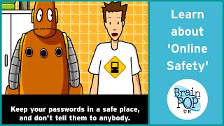 BrainPOP UK  Online Safety [upl. by Asiil]