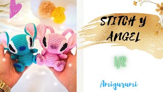 💙STITCH AMIGURUMI PASO A PASO DE CROCHET [upl. by Ulund]