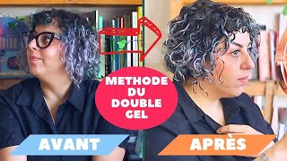 Astuce BOUCLES  REBONDIES méthode du double gel [upl. by Kcirdneked]