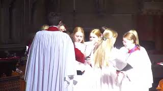 Jonathan Harvey Come Holy Ghost  Truro Cathedral Choir Pentecost Evensong [upl. by Bohon592]