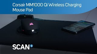 Corsair MM1000 Wireless QI mouse pad  Overview [upl. by Corbett558]