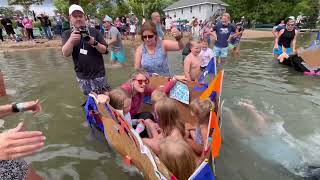 Cardboard Boat Competition 2024 [upl. by Cornew]