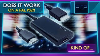 PS2 HDMI Adapter  LevelHike HDMI  DOES IT WORK on PAL PS2 [upl. by Katheryn723]