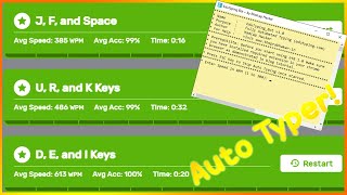 How to Get an AutoTyper For Edutyping Nitro Type and Typingcom [upl. by Celestina]