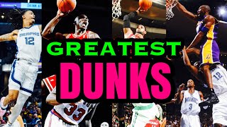 The Top 20 Dunks in NBA History [upl. by Anifled]