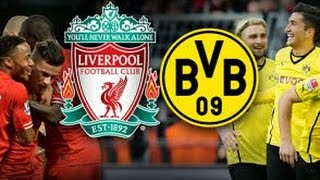 Liverpool  Dortmund 43  Highlights  14042016 [upl. by Yael344]