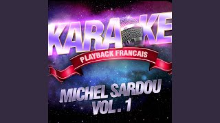 Chanteur De Jazz — Karaoké Playback Avec Choeurs — Rendu Célèbre Par Michel Sardou [upl. by Peg]