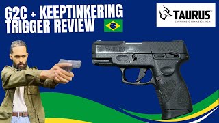 Taurus G2C 9mm KeepTinkering Trigger Review 1500 RDS [upl. by Riem]