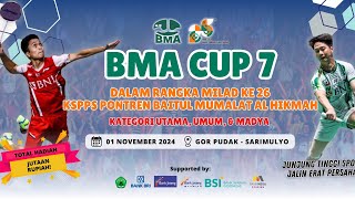 🔴LIVE SEMIFINAL BMA CUP 7 Hari ke 10 [upl. by Aubrette]