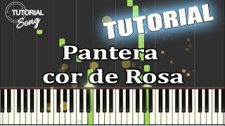 Pantera cor de Rosa Tutorial Piano [upl. by Winwaloe]