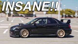 SUBIEBROS REACTING TO MY LOUD 2004 SUBARU WRX STI [upl. by Esyla]