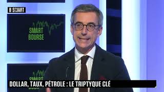 SMART BOURSE  Dollar taux pétrole  le triptyque clé [upl. by Ahsienor]