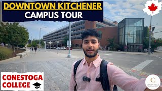 Conestoga College Downtown Kitchener DTK Campus Tour 🇨🇦 [upl. by Aiden513]