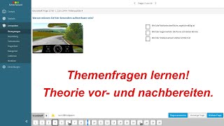 Fahrschulcard  Lektionen lernen  Theorieunterricht vorbereiten bzw nachbereiten  FührerscheinApp [upl. by Fachanan]