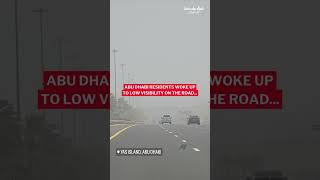 Sand Storm Alert In Abu Dhabi [upl. by Noman]