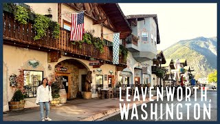 Experience the Magic of Leavenworth Washington  HD Walking Tour [upl. by Goodson]