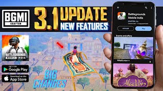 BGMI 31 UPDATE  Best Features New Changes amp More  NATURAL YT [upl. by Airtened]