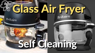 ALL NEW SELF CLEANING GLASS AIR FRYER By Fritaire  Full Review [upl. by Berkow]