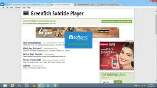 How to add subtitles to online video or movie streaming  using Greenfish subtitle player [upl. by Nnalyrehs]