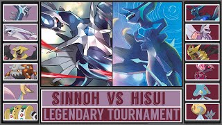 SINNOH vs HISUI  Legendary Pokémon Regions Tournament Battle 1 [upl. by Aneeled]