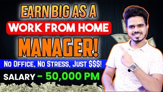 Best Work From Home Jobs 2024  Salary Rs50000 😍 Online Jobs  Remote Jobs  Jobs For Freshers [upl. by Naesar]