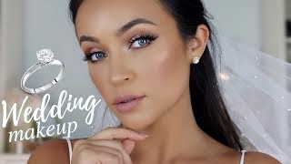 Wedding Makeup Tutorial  Soft Glam Bridal Look  Stephanie Ledda [upl. by Ennaesor]