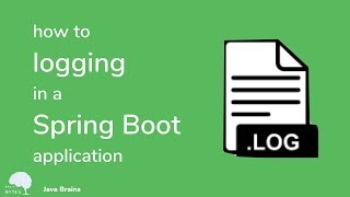 How to do logging in Spring Boot  Brain Bytes [upl. by Aidualk]