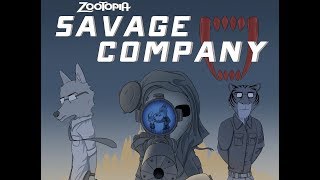 Zootopia Comic Savage Company CHAPTER TWO [upl. by Llerret517]