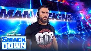 Roman Reigns’ return to SmackDown official entrance  WWE on FOX [upl. by Burkhard]