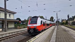 Einfahrt der S1 3629 am 22082024 in Steyr [upl. by Gnehs250]