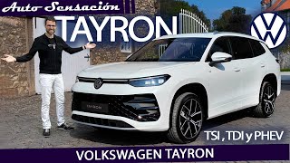 Presentación Volkswagen Tayron 2025  EL Volkswagen Tiguan para familias Grandes vwtayron [upl. by Yruy]